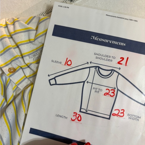 Nike White and Yellow Striped Polo Shirt Robert Trent Jones Golf Trail - Picture 6 of 8